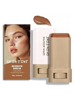 Skin Tint Beauty Balm Solid Tinted Moisturizing Serum Medium Shade 18g Color#03